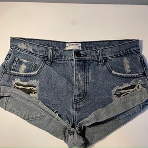 ONE TEASPOON BANDITS SHORTS